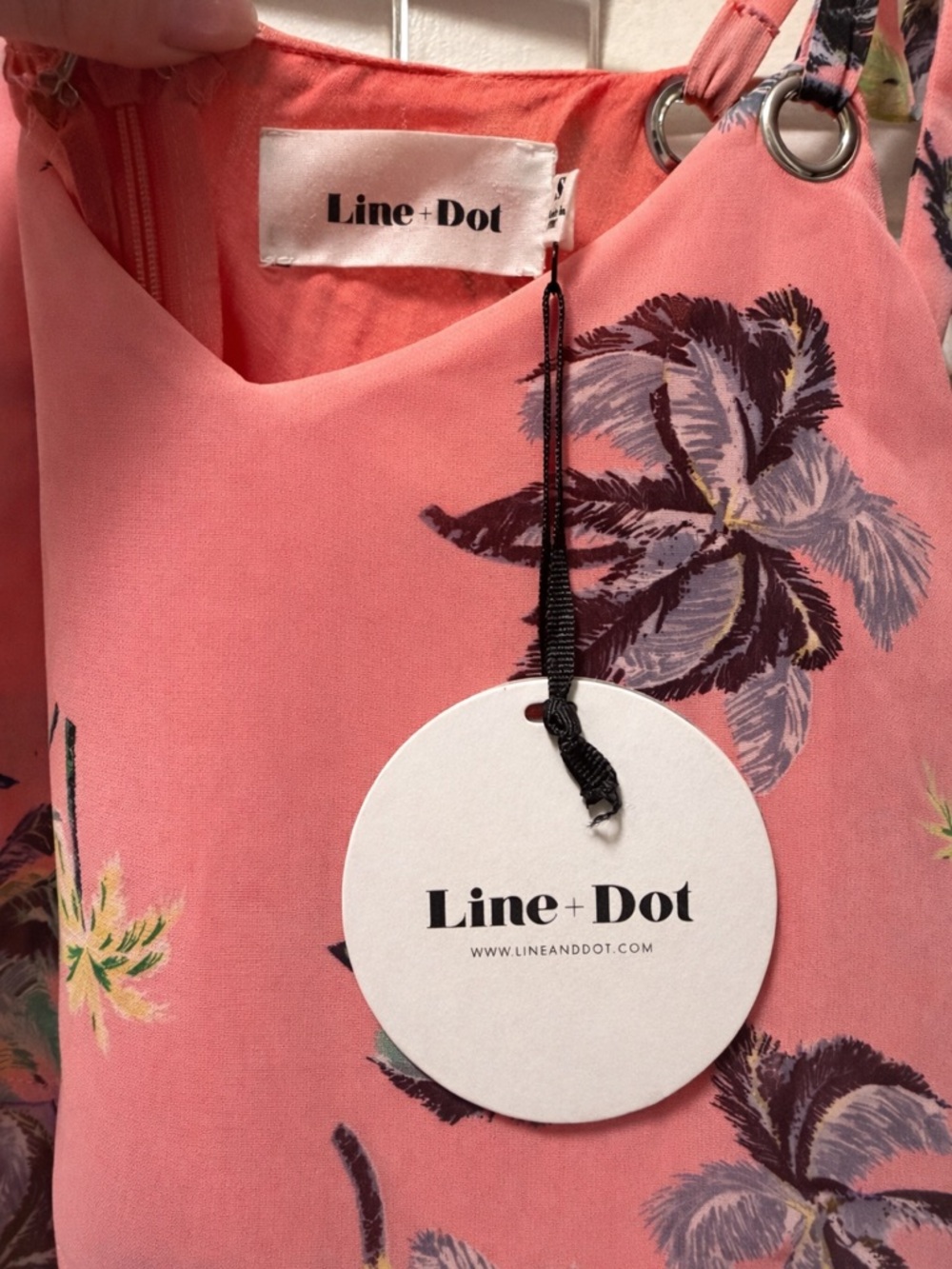 Line & Dot πΊ Riza Ruffle Midi Dress - Picture 4 of 6